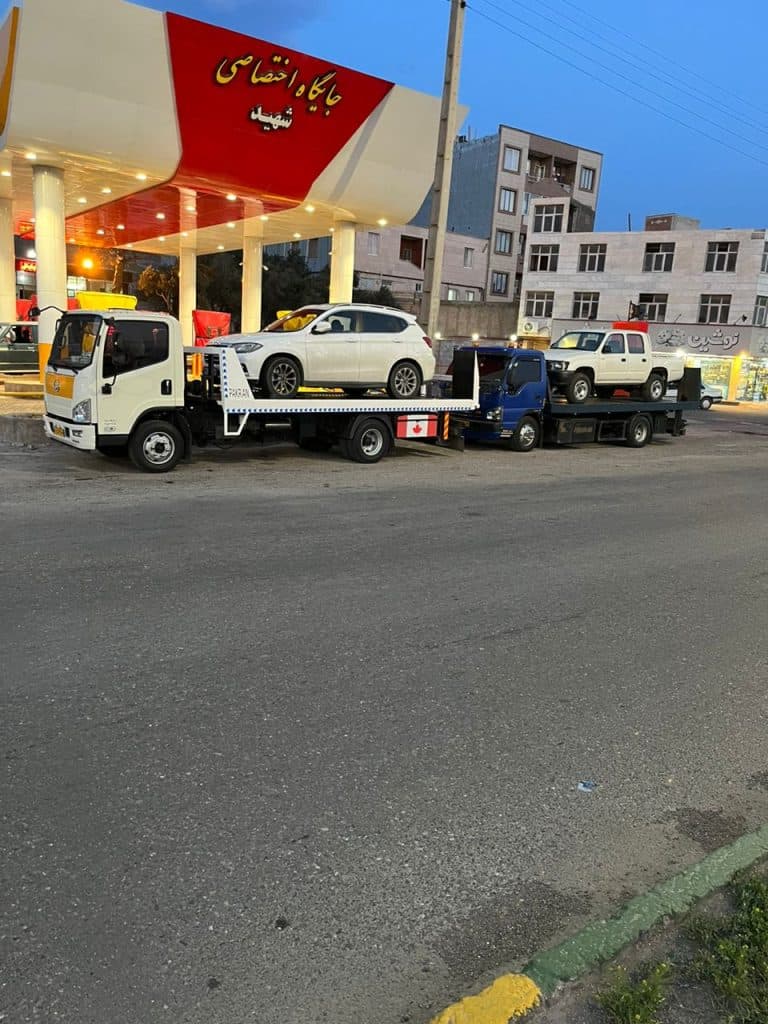 خودروبر جرثقیل یدک کش زارع رودبار