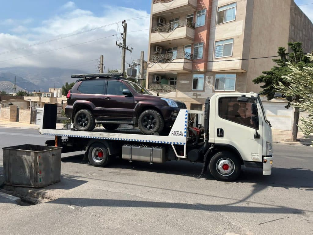 خودروبر جرثقیل یدک کش زارع لاهیجان