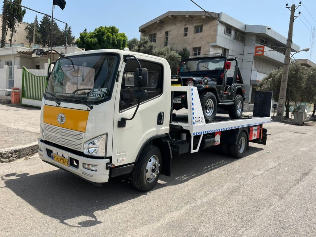 خودروبر جرثقیل یدک کش زارع رودبار