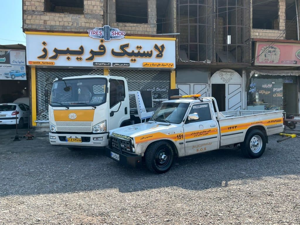 خودروبر جرثقیل یدک کش زارع رودبار