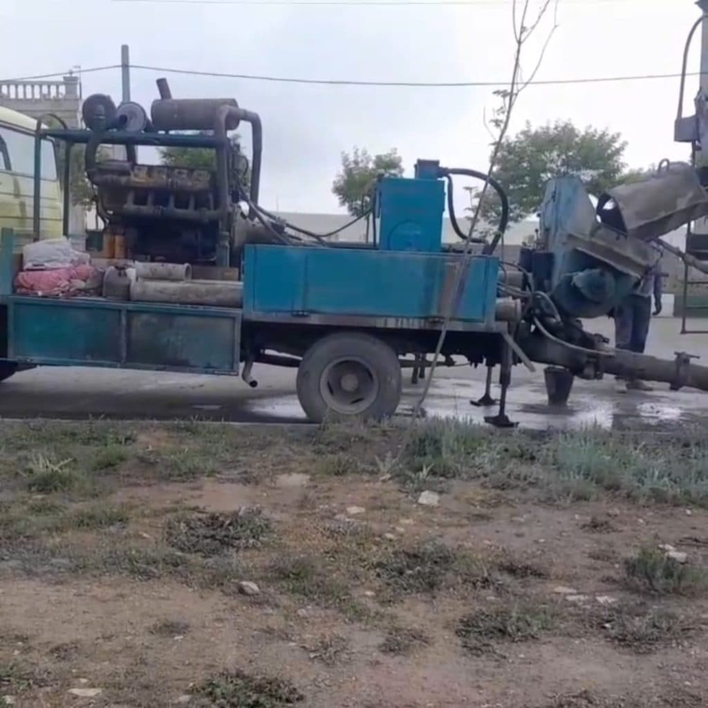 خدمات پمپ بتن زمینی برادران در اردبیل