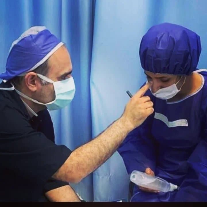 جراحی زیبایی بینی دکتر امیرحسین اسداله پور در قائمشهر