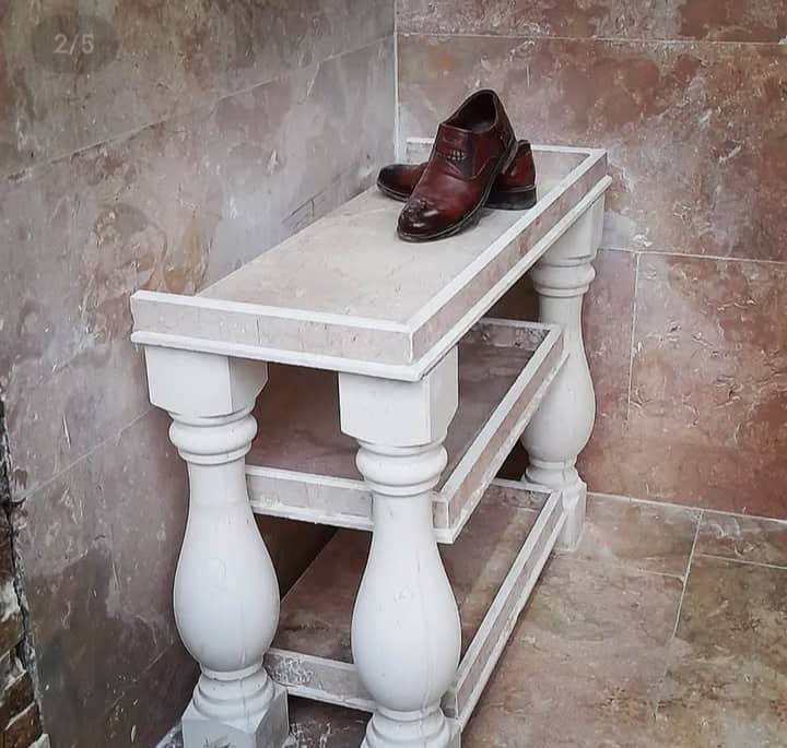 سنگ کاری ساختمان قدرتی در رشت
