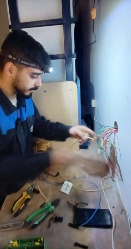 اجرای صفرتاصد خدمات برق ساختمان بهینه نور در گرگان