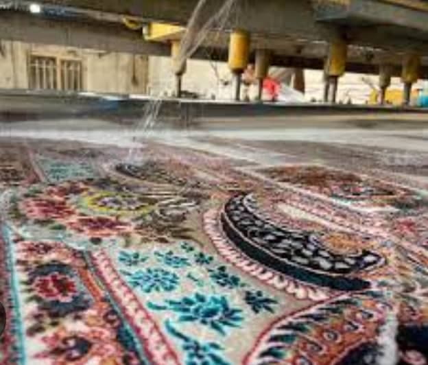 قالی شویی ارغوان در بروجن