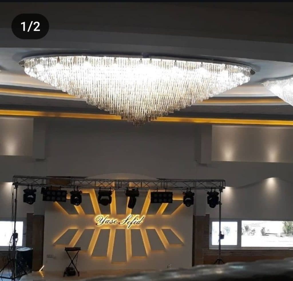 طراحی و اجرای کناف چراغی در کرمانشاه