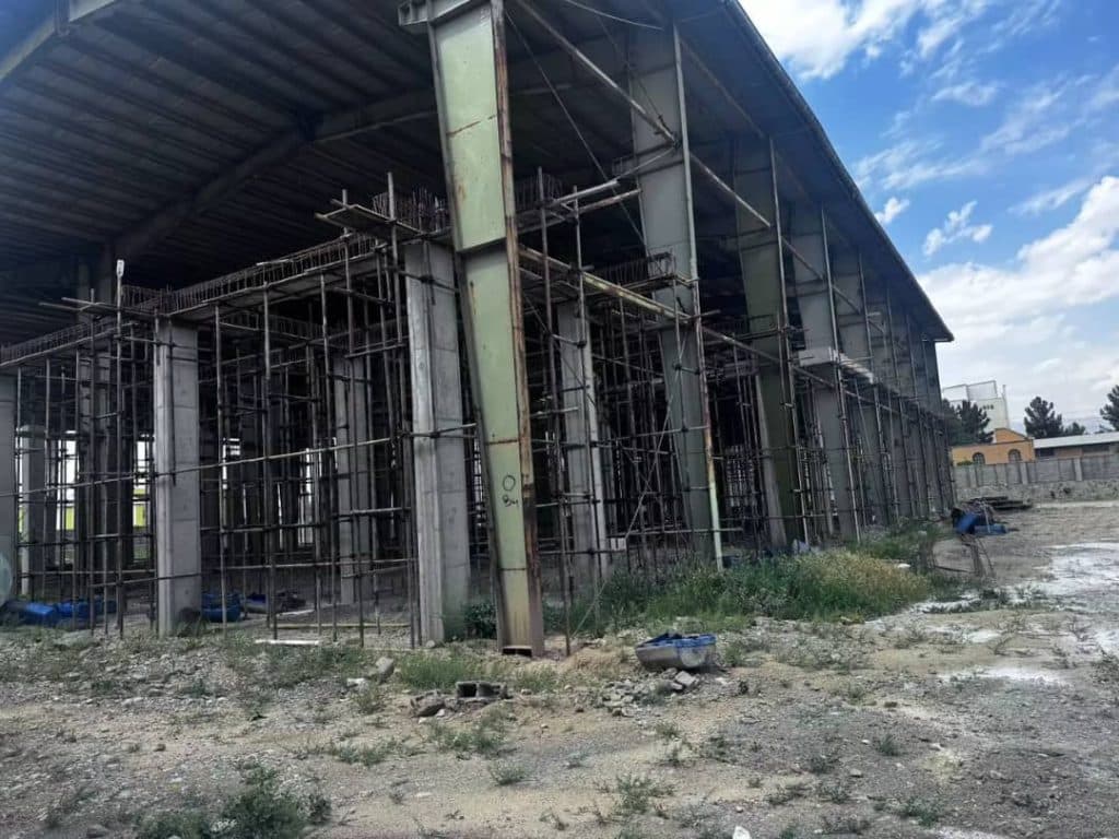 نصب و اجرا داربست فلزی ثامن الحجج در بندر ماهشهر