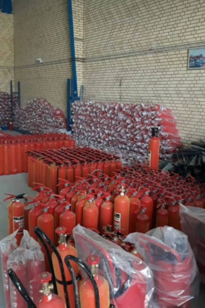 فروش و شارژ کپسول آتش نشانی سپهر ایمن فریان در مرودشت