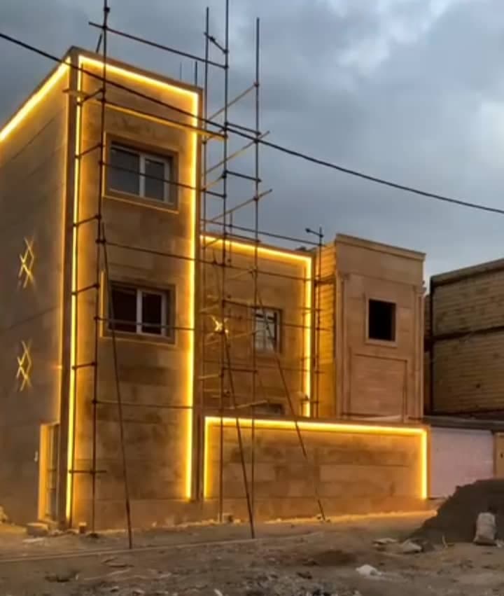 برقکاری ساختمان حمزه پور در گلبهار