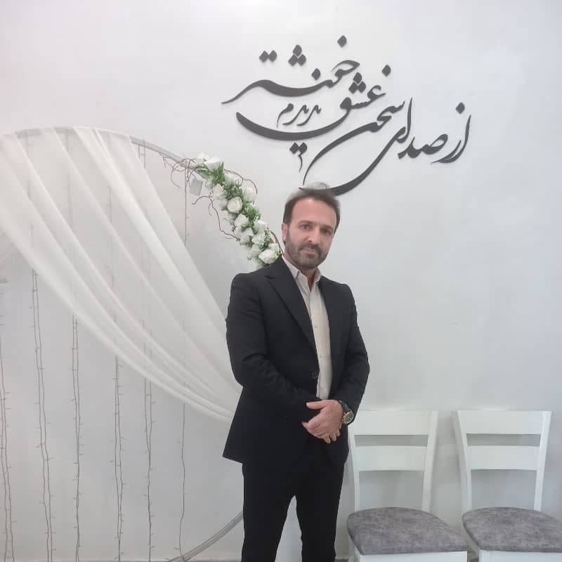 اجرای عقد دائم و موقت سردفتر حسن عزیزی در رحیم آباد