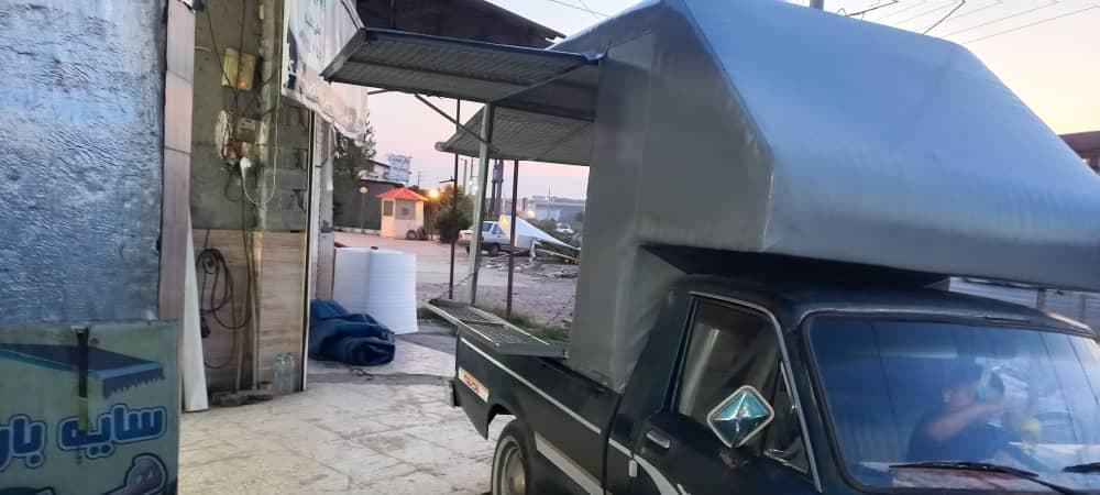 اتاق سازی و چادر دوزی هادی علی اکبری در گرگان