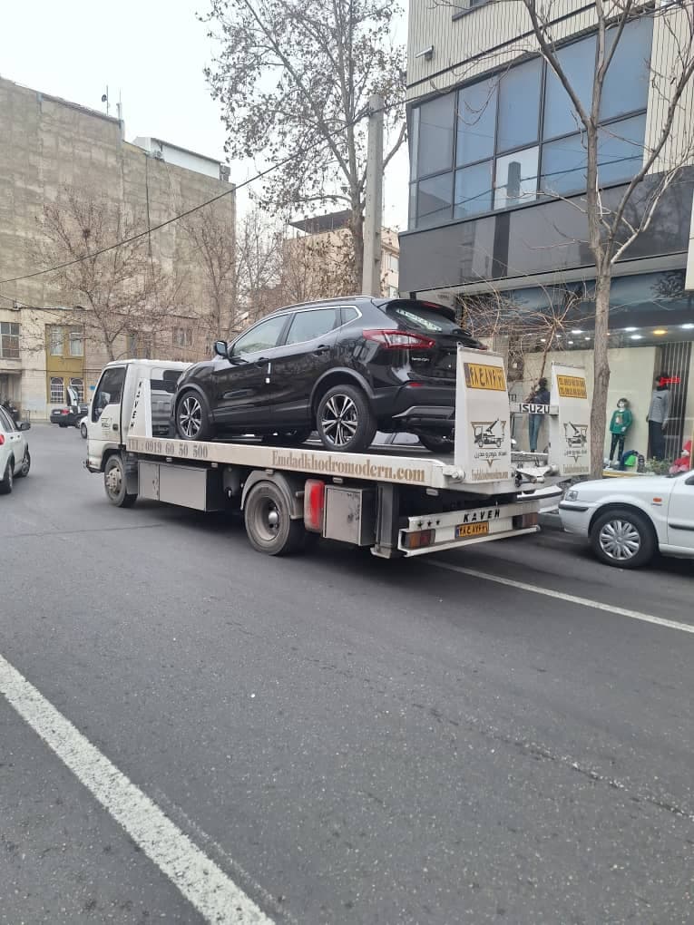 امدادخودرو مدرن جعفری در شهرک غرب تهران