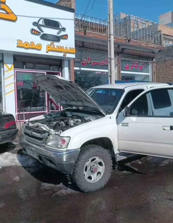 سیستم صوتی و تصویری اتومبیل محمد زنجان