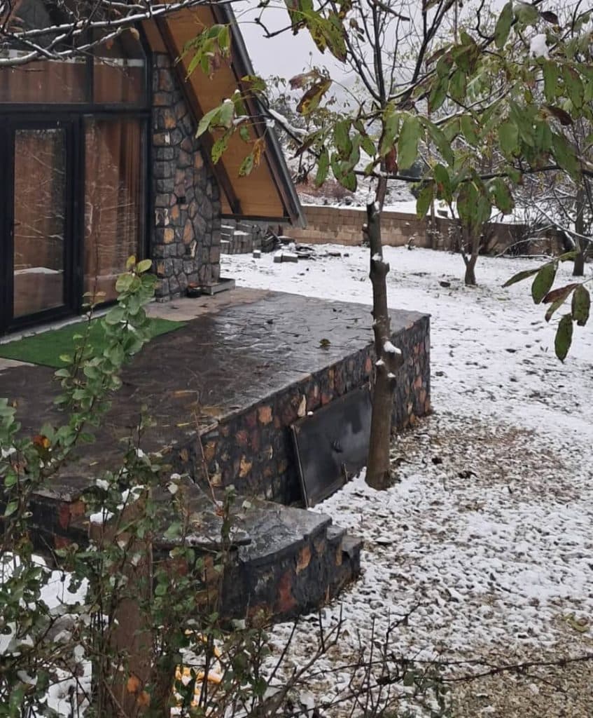 اجاره کلبه سوئیسی باران در کجور نوشهر