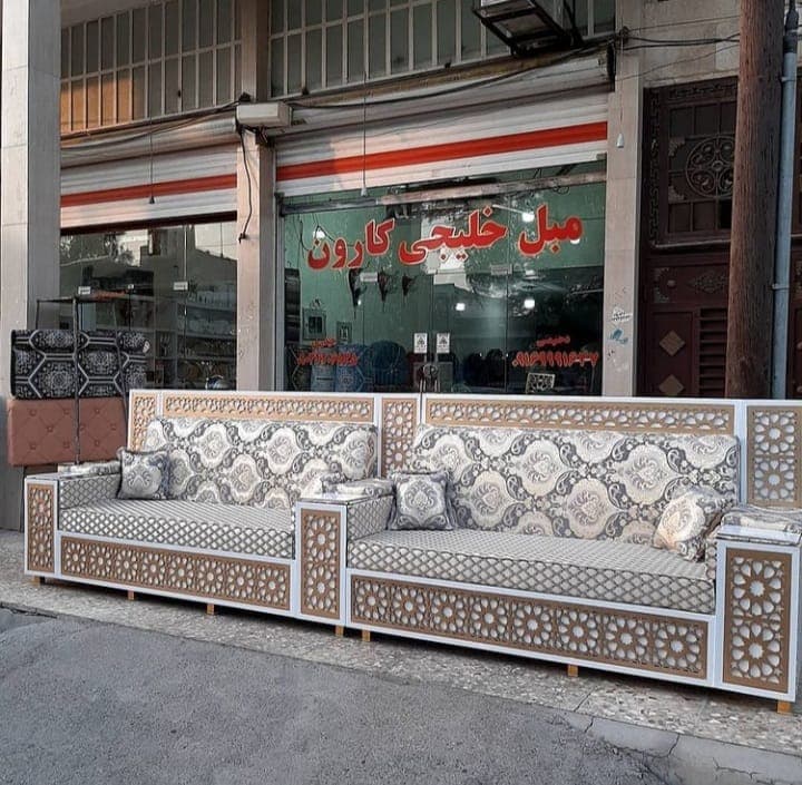 کارگاه تولید مبل مغربی کارون دحیمی در کمپلو جنوبی اهواز