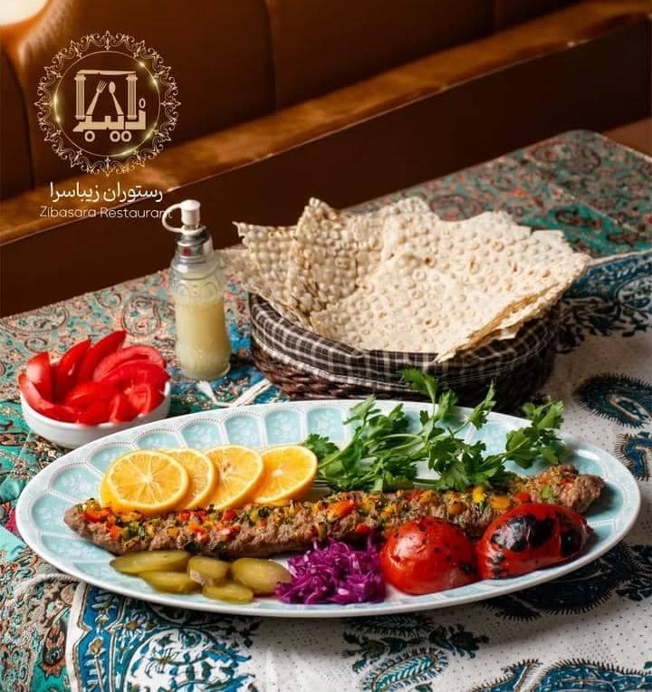 رستوران زیبا سرا در بستان آباد
