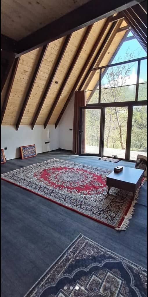 اجاره کلبه سوئیسی باران در کجور نوشهر