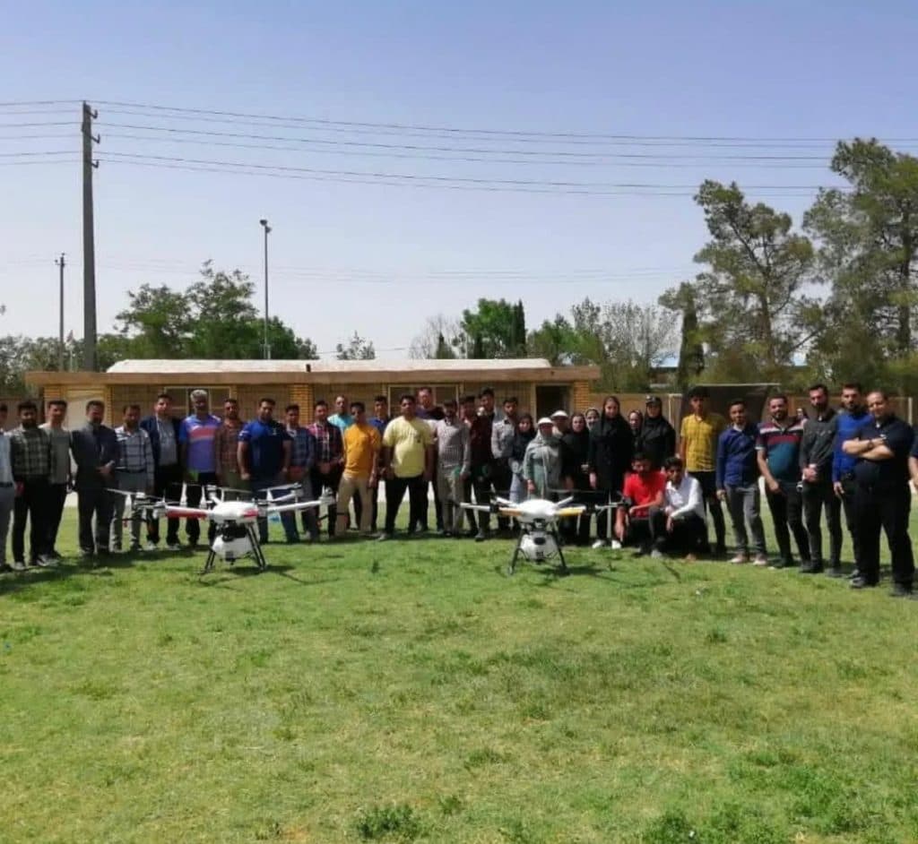 خدمات سم پاشی و محلول پاشی هوایی جنوب شرق در جنوب کرمان