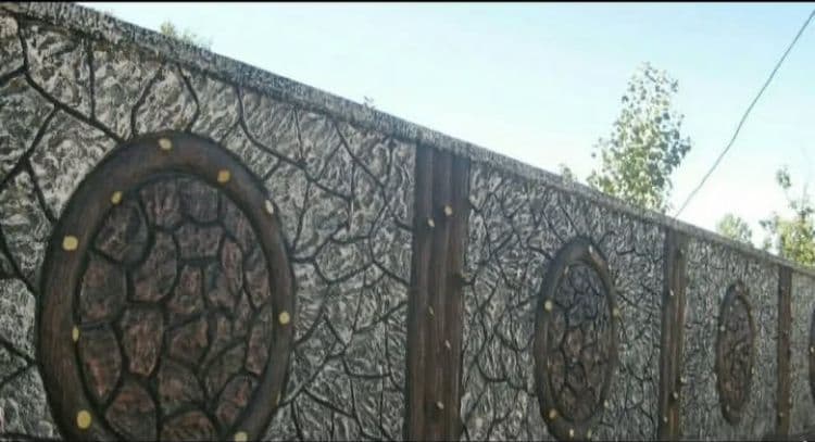 اجرای صفرتاصد نمای رومی ساختمان حسن موسی زاده در لاهیجان