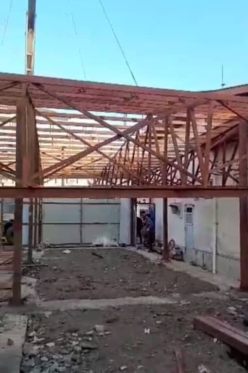 جوشکاری اسکلت فلزی شیروانی رحیمی در رشت