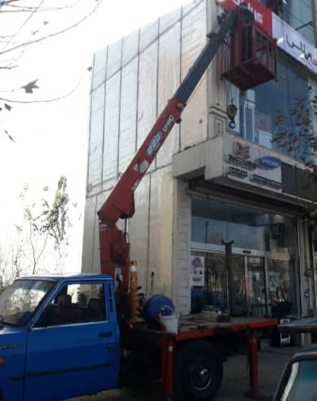 خدمات جرثقیل نیسانی سیار غلامی در پره سر