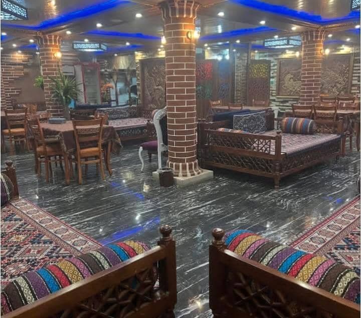 کافه رستوران گلستان در شهرک مشعلدار قزوین