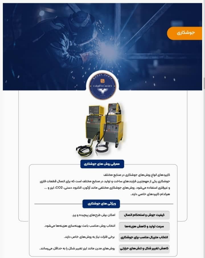 طراحی و ساخت سازه و صنایع فلزی صنعت ظریف در بازاربزرگ آهن مکان تهران