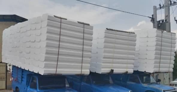 کارخانه تولیدی یونولیت و فوم سقفی نوین فوم برکت شهرک صنعتی زنجان