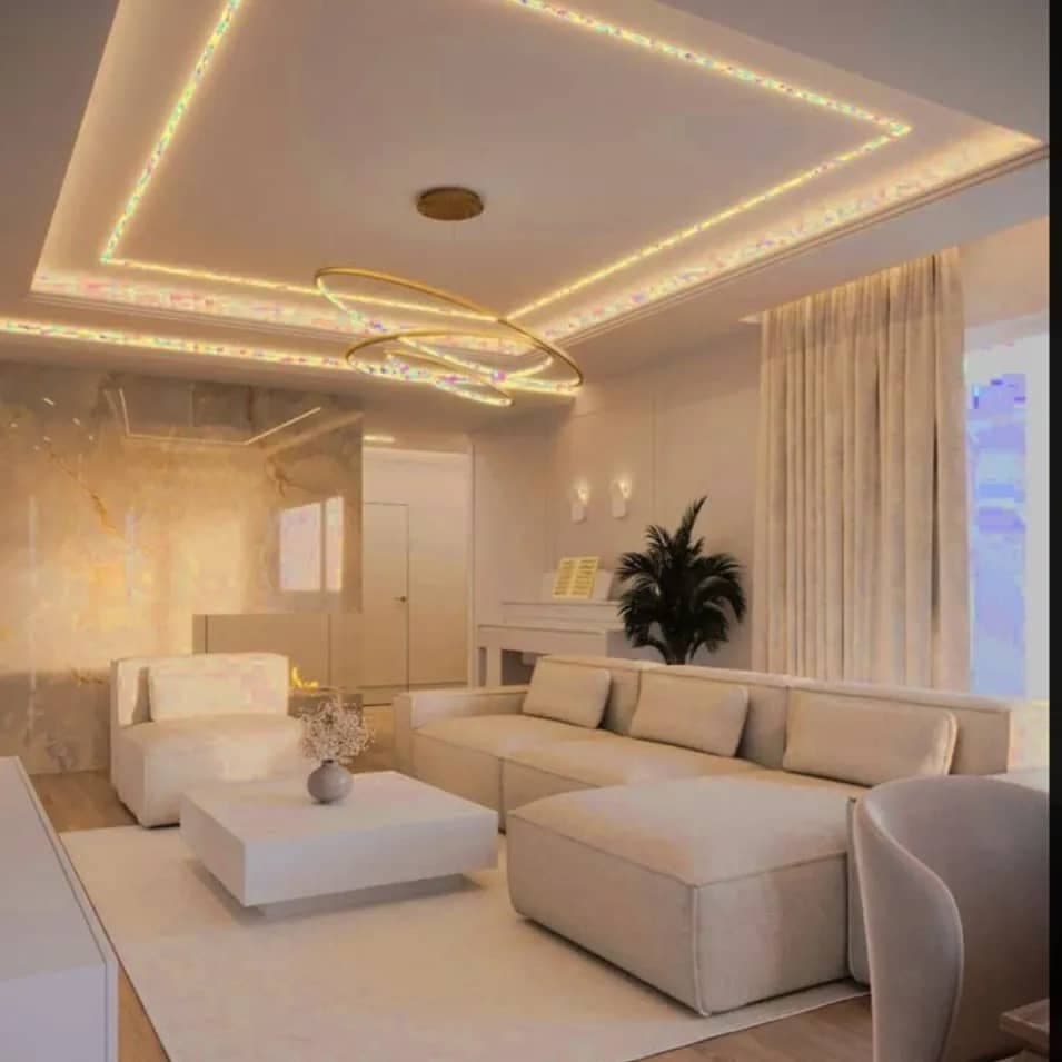 طراحی و اجرای کناف و آسمان مجازی وجدانی در مشهد
