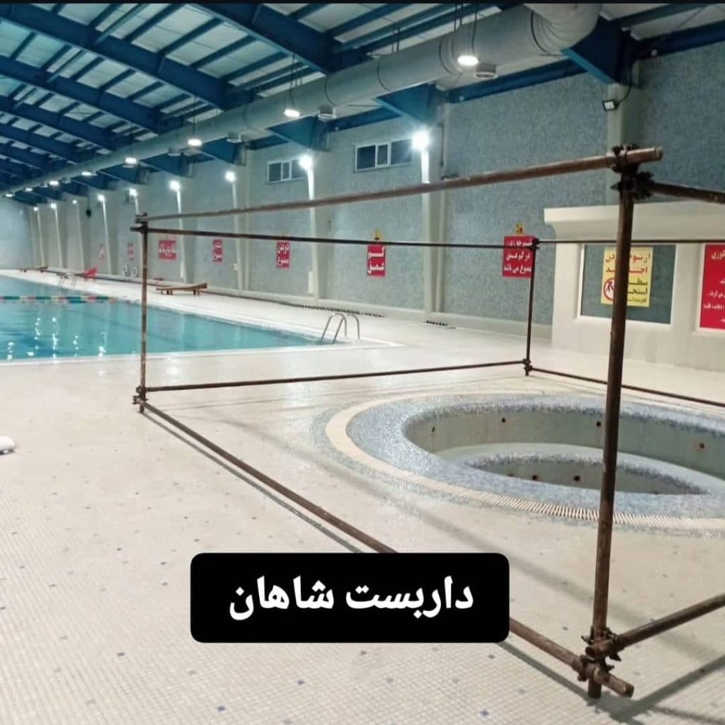 داربست فلزی شاهان در شیروان