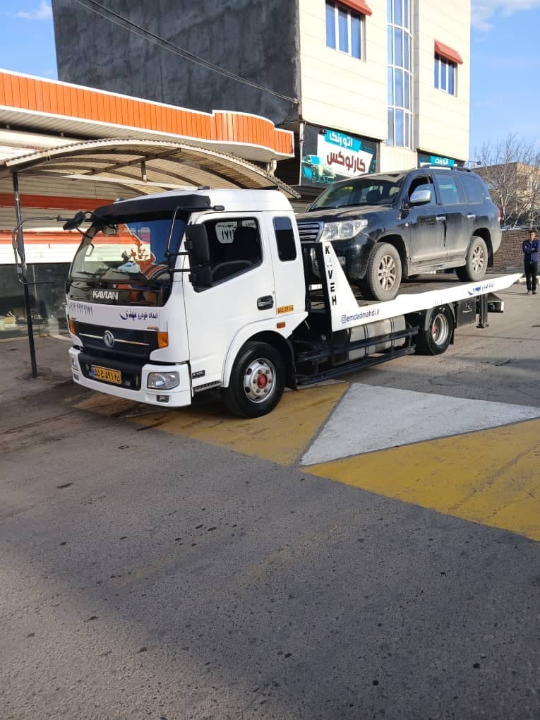 خودروبر و یدک کش با جرثقیل امداد مهدی در مرند