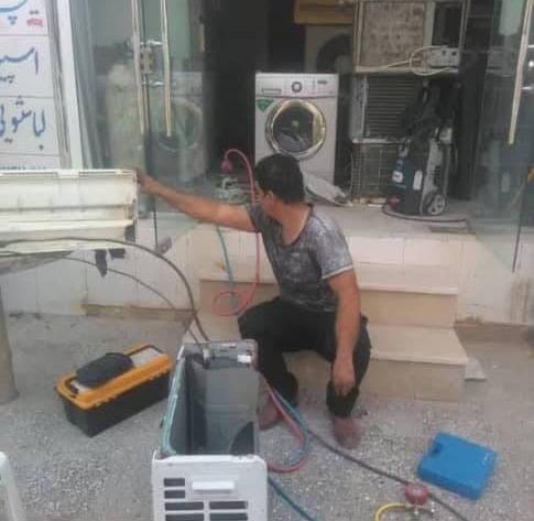 تعمیرات کولر گازی پنجره ای و اسپیلت طباطبایی در بندرعباس