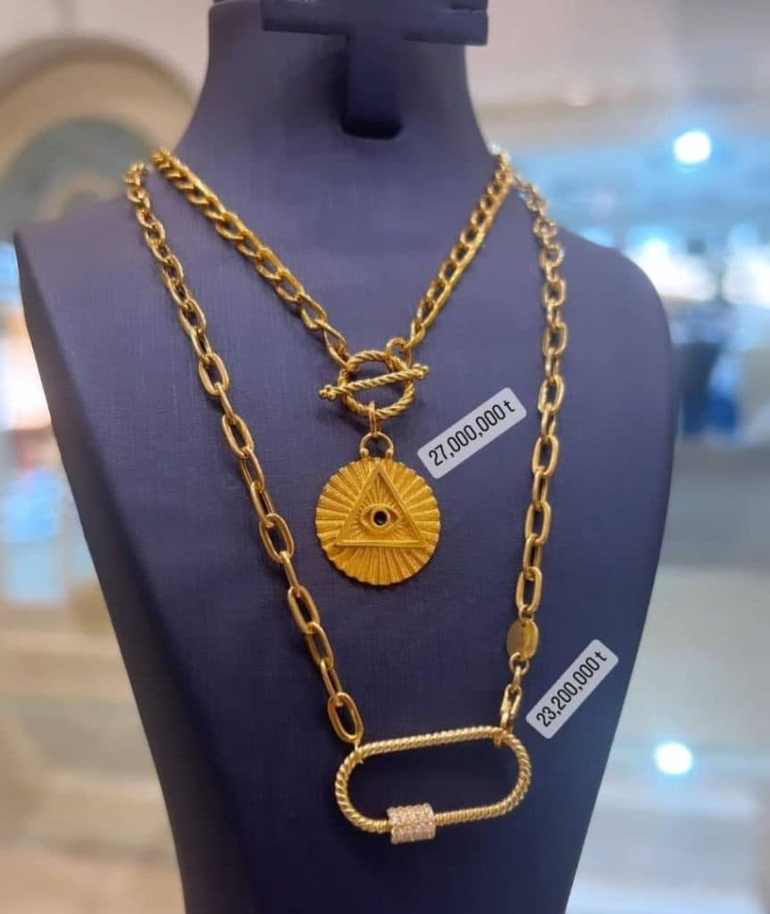 گالری طلا جواهر کم اجرت و بدون اجرت دورادو در بابل