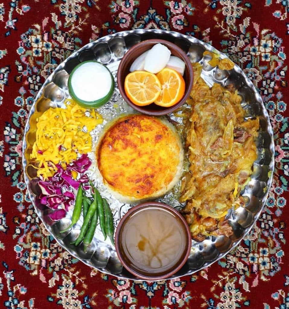 رستوران دهکده در کرمان