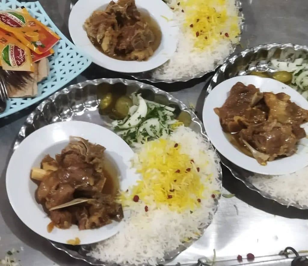 رستوران گرمابی در فیروزه