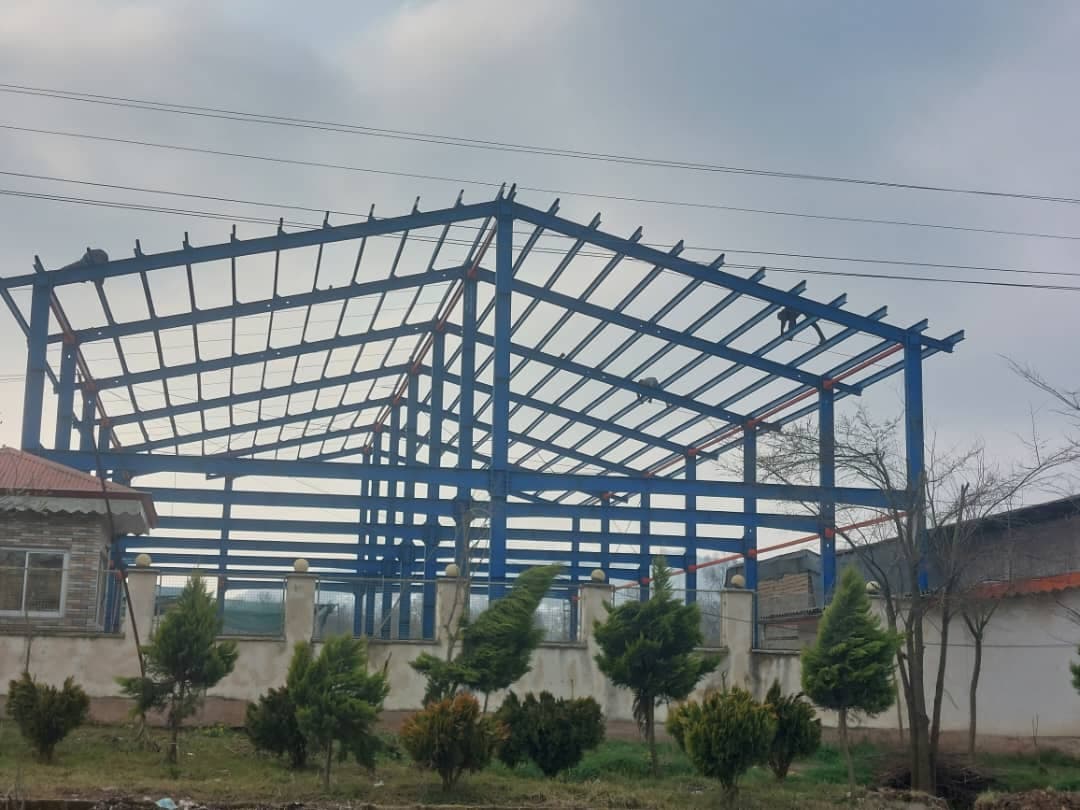 سوله و اسکلت فلزی فولاد ماهان آسیا در خاوران تهران