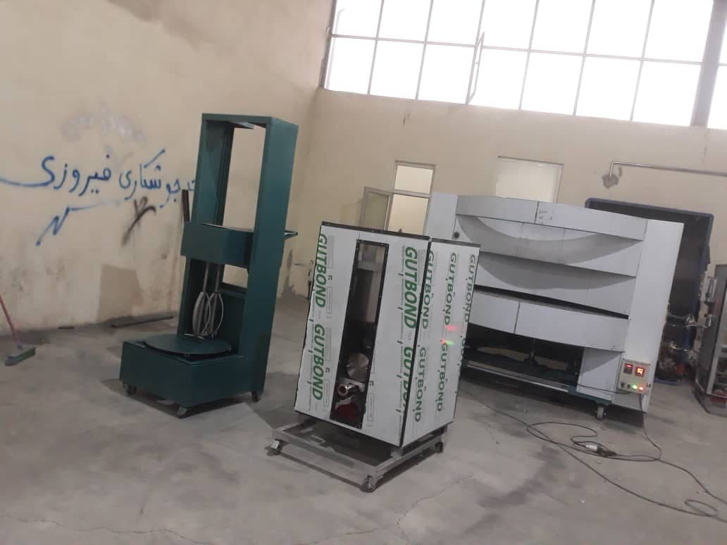 تولید دستگاه های نانوایی سنگک و بربری گروه صنعتی فیروزی بهنان تبریز