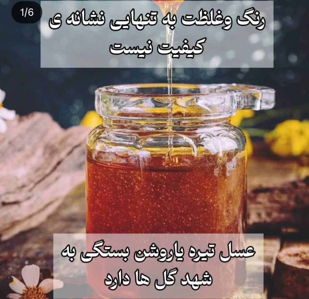 تولید و فروش عسل طبیعی و ژل رویال چشمه پر در الیگودرز