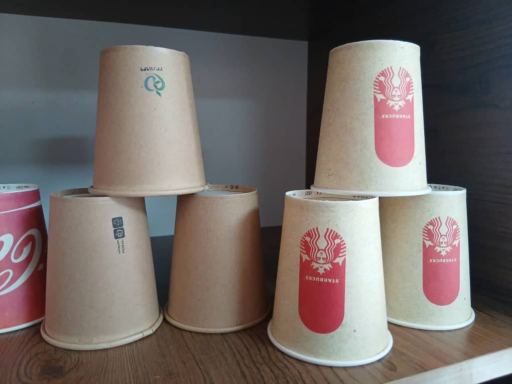 تولید و فروش لیوان کاغذی کرامت در قم