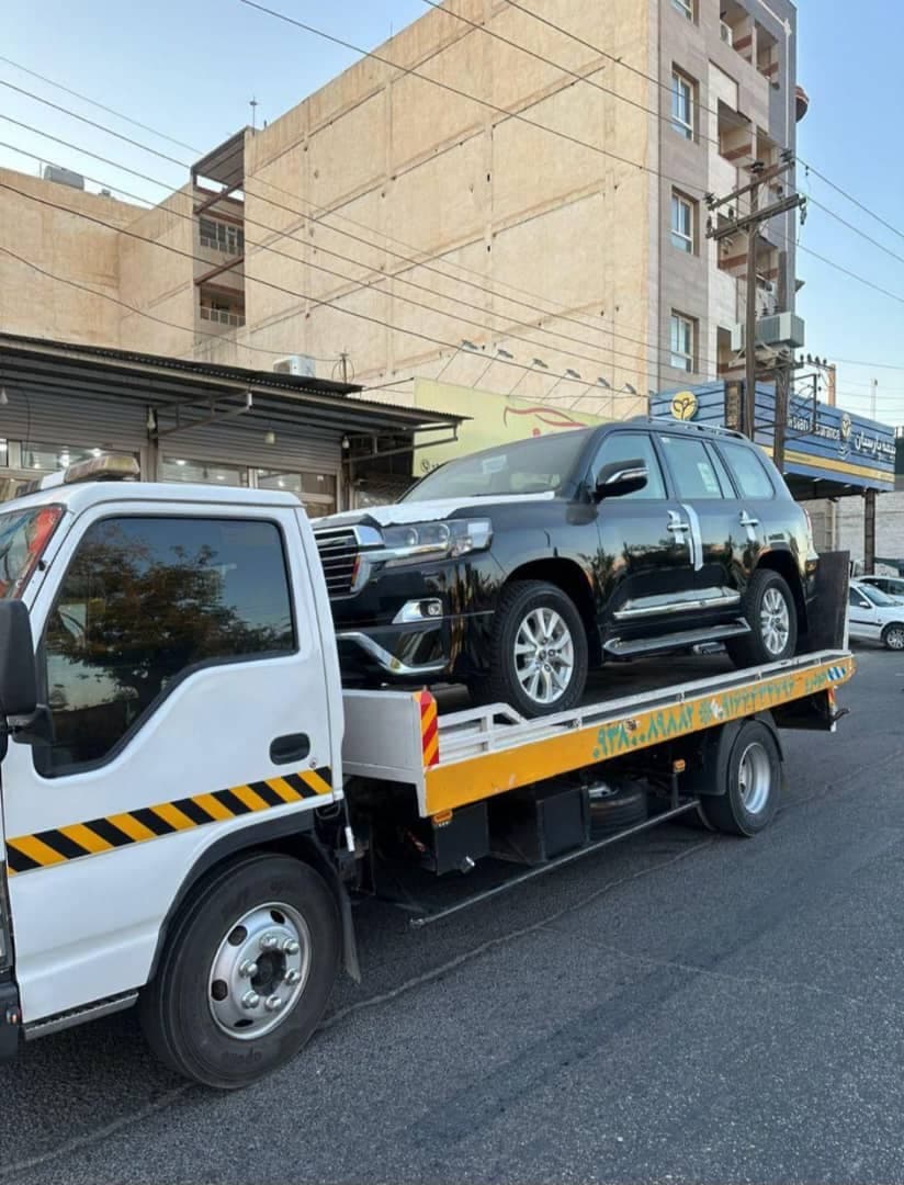 امدادخودرو و خودروبر کوروش در جاده دزفول به شوشتر