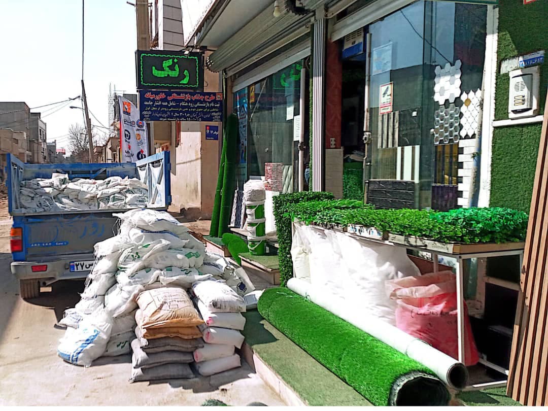 فروشگاه رنگ گلچین تاکستان