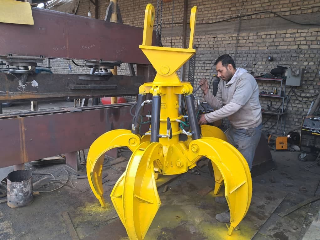 ساخت باکت بیل مکانیکی و دکل استیک خوانساری اصفهان