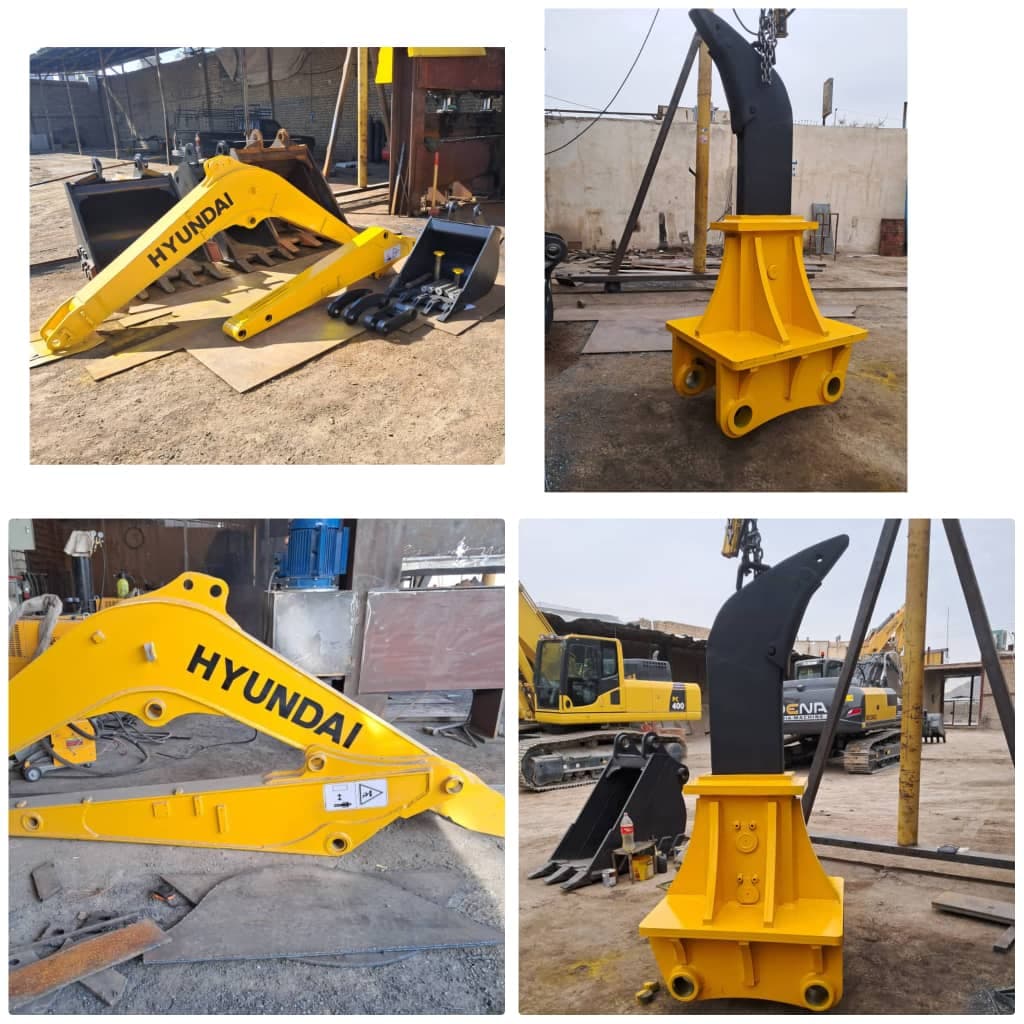 ساخت باکت بیل مکانیکی و دکل استیک خوانساری اصفهان