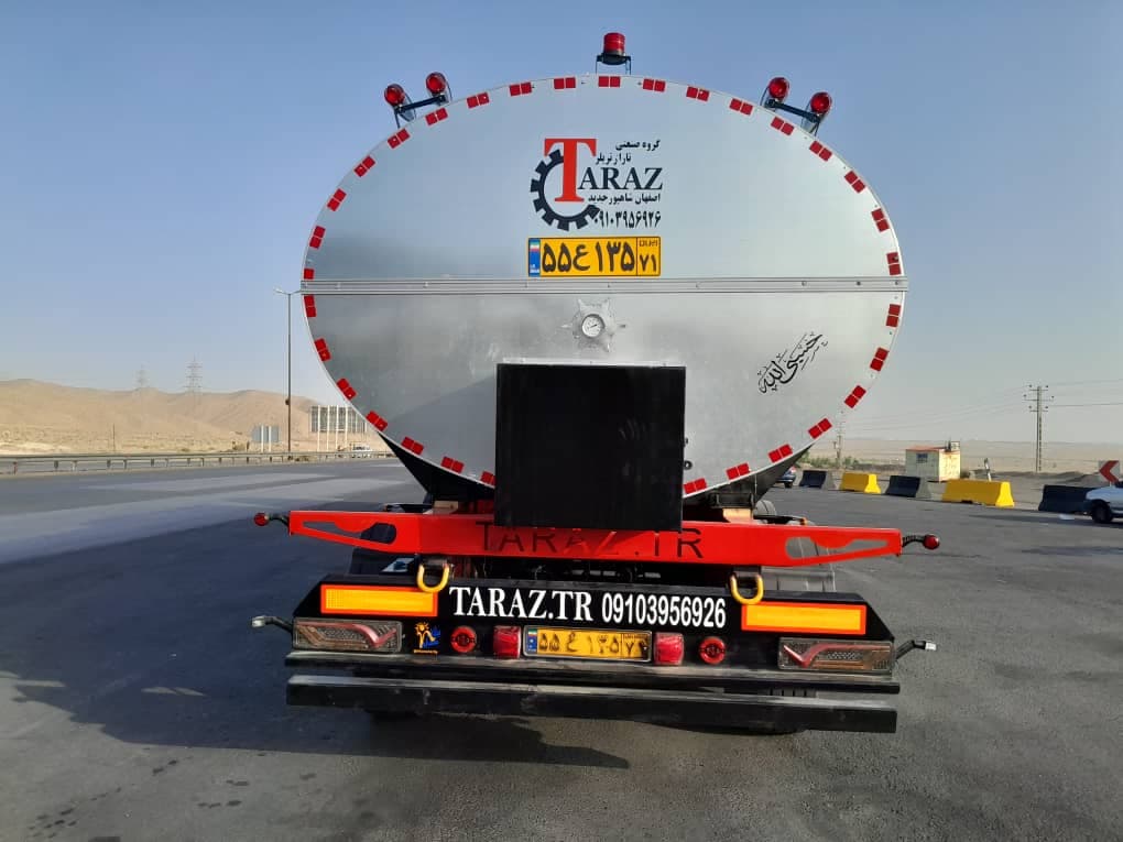 ساخت تانکر قیر و چهار مواد گروه صنعتی تاراز تریلر اصفهان