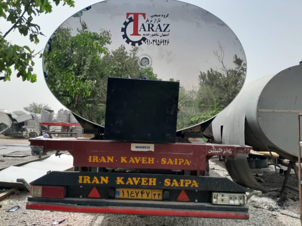 ساخت تانکر قیر و چهار مواد گروه صنعتی تاراز تریلر اصفهان