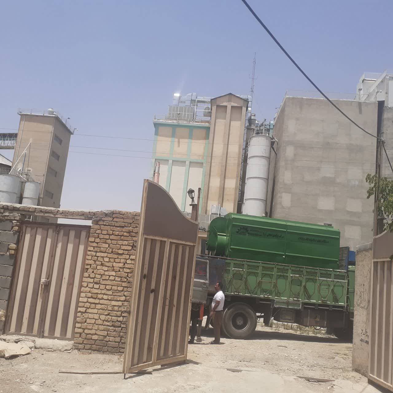 ساخت و فروش دستگاه حمل مکانیزه کاه علی حسینی همدان