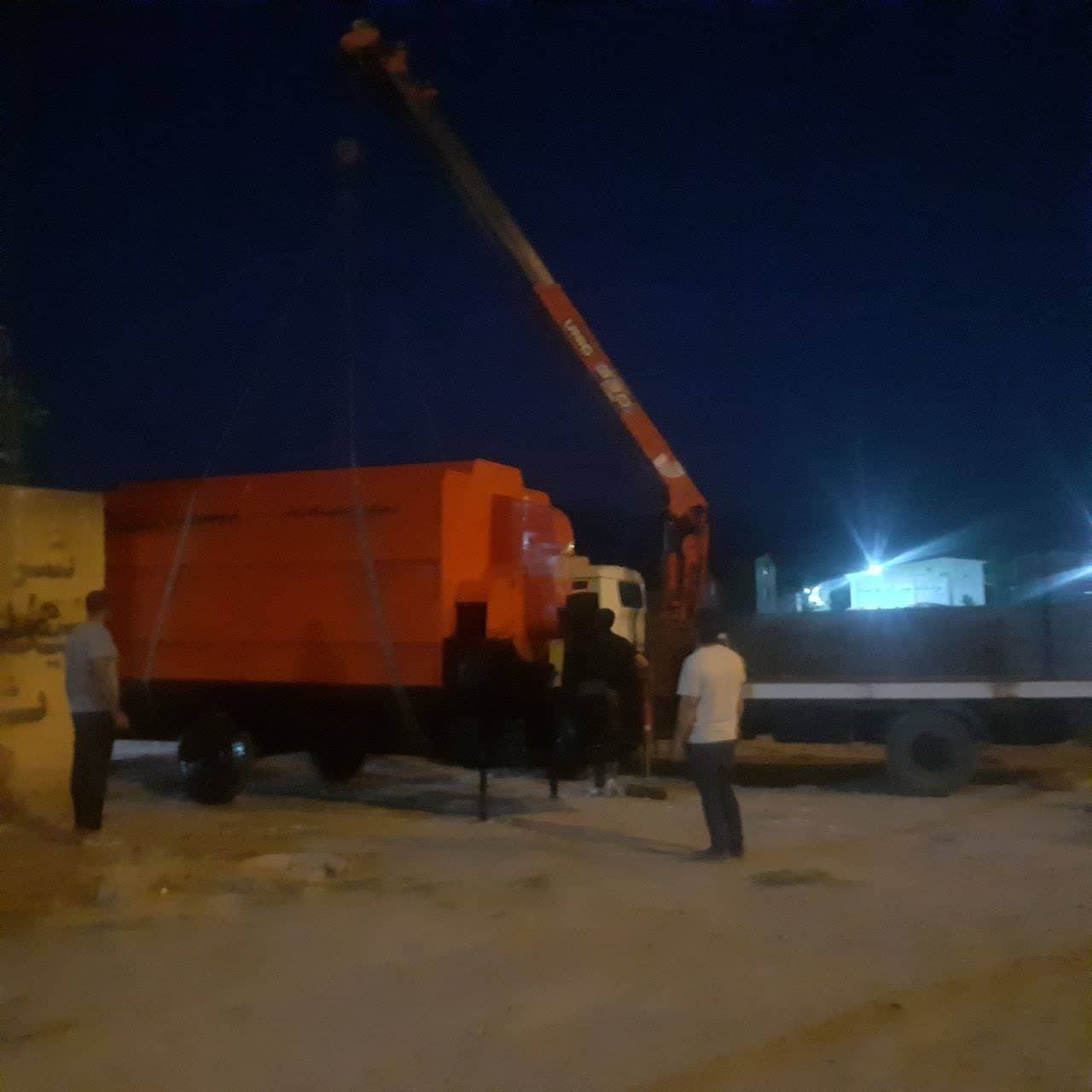 ساخت و فروش دستگاه حمل مکانیزه کاه علی حسینی همدان