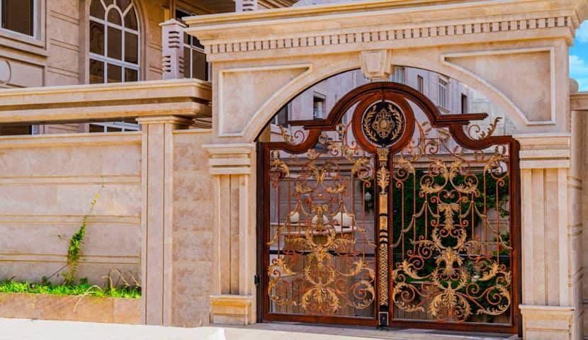 طراحی و اجرای رابیتس و نما سیصد در قشم