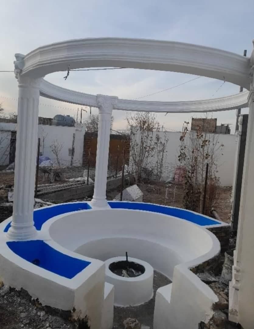 طراحی و اجرا ابنما شیشه ای کلاسیک مدرن خلوصی در مشهد