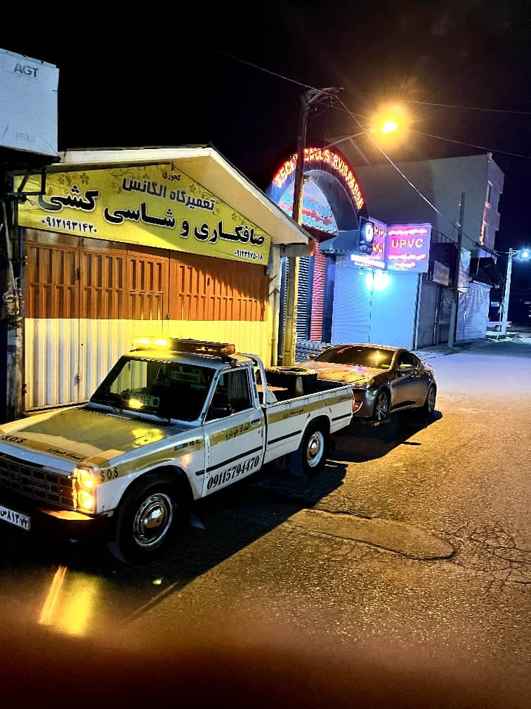امدادخودرو و یدک کش شبانه روزی آقاجانپور در جاده نوشهر به کجور